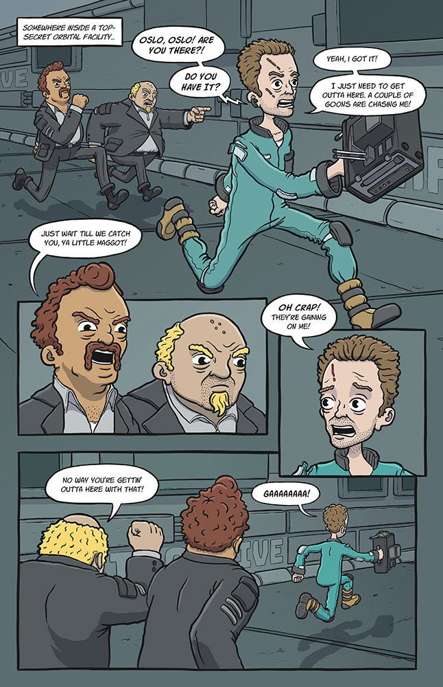 Occupational Hazard comic, pg 4