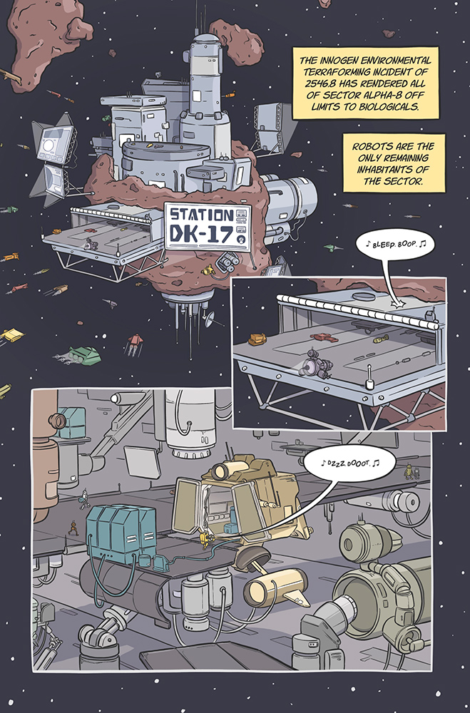 Tales from Sector Alpha-8, episode 1, pg 3