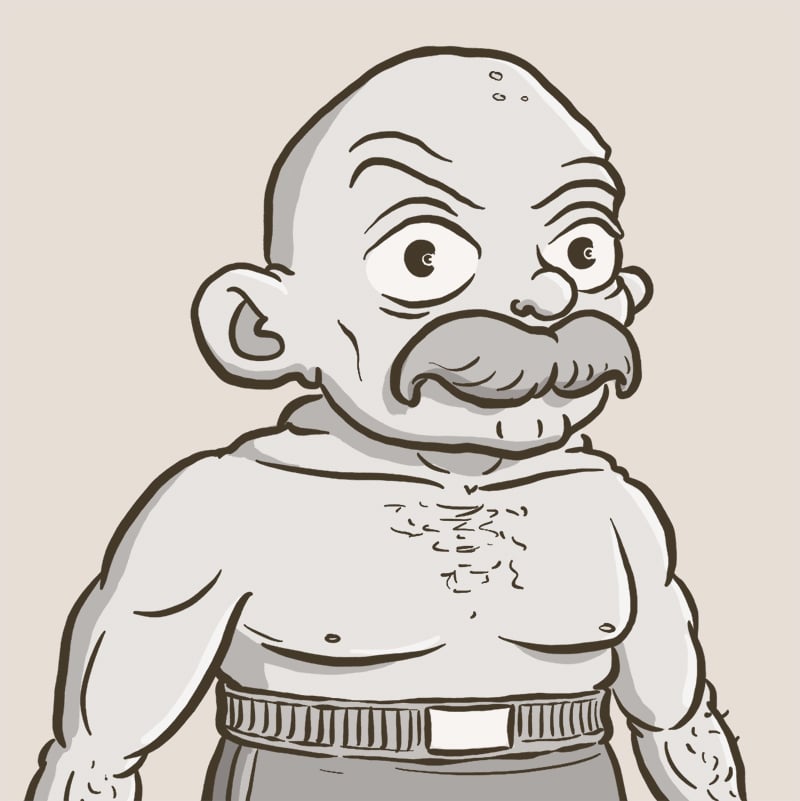 Old time boxer