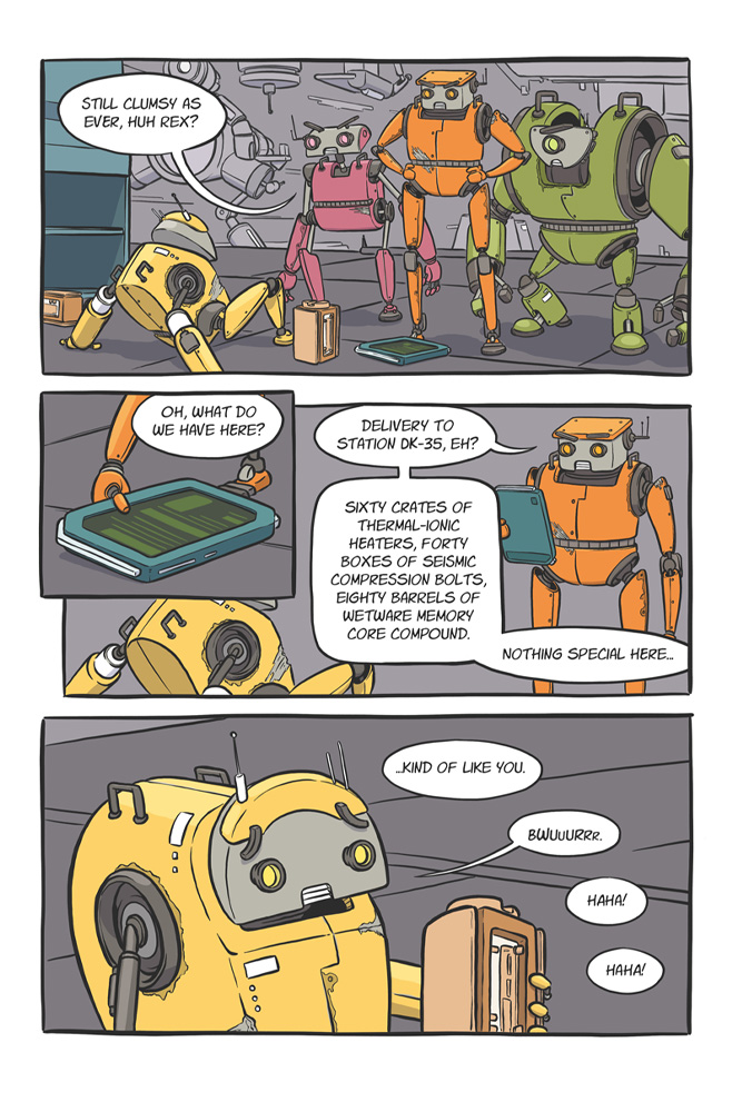 Tales from Sector Alpha-8, episode 1, pg 5