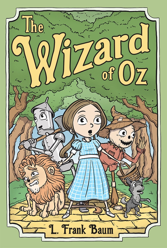 Wizard of Oz book cover design
